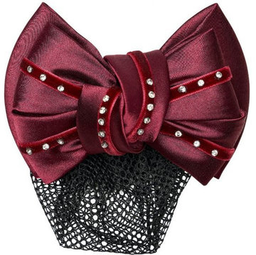 2022 Imperial Riding Womens Hairbow with knot net KL63500000 - Dark Flower 2.700x700_.jpg